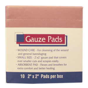 2” x 2” Gauze Pads